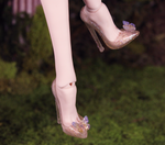 Load image into Gallery viewer, JD Cinderella x Butterfly Heels
