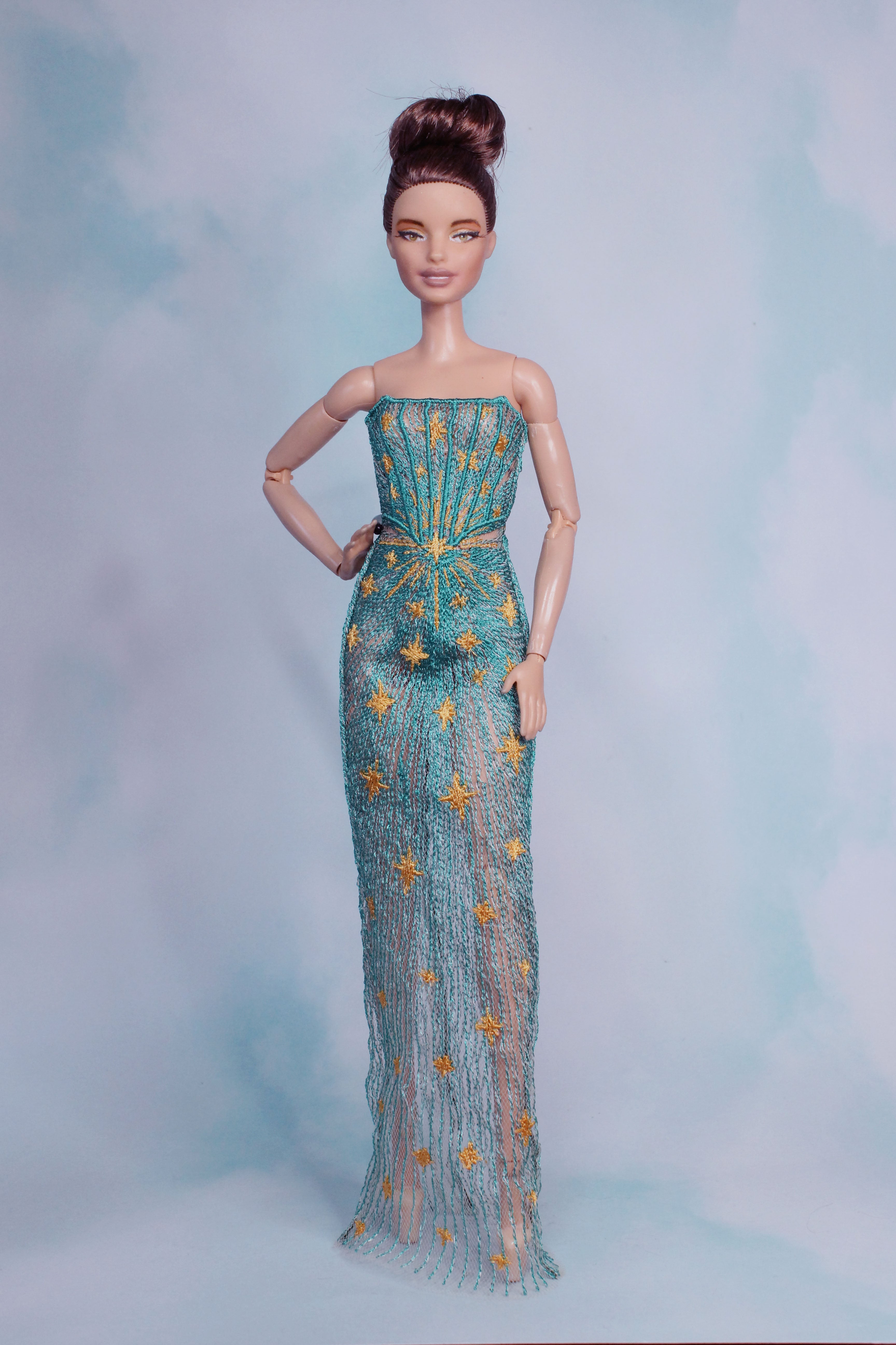 Integrity Toys/ Janchor dolls/ Barbie/ 1/6 dolls DRESS - Star Stream (4 colors)
