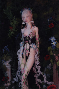 OOAK MOLLY - Albino (Pale skin - Full set)