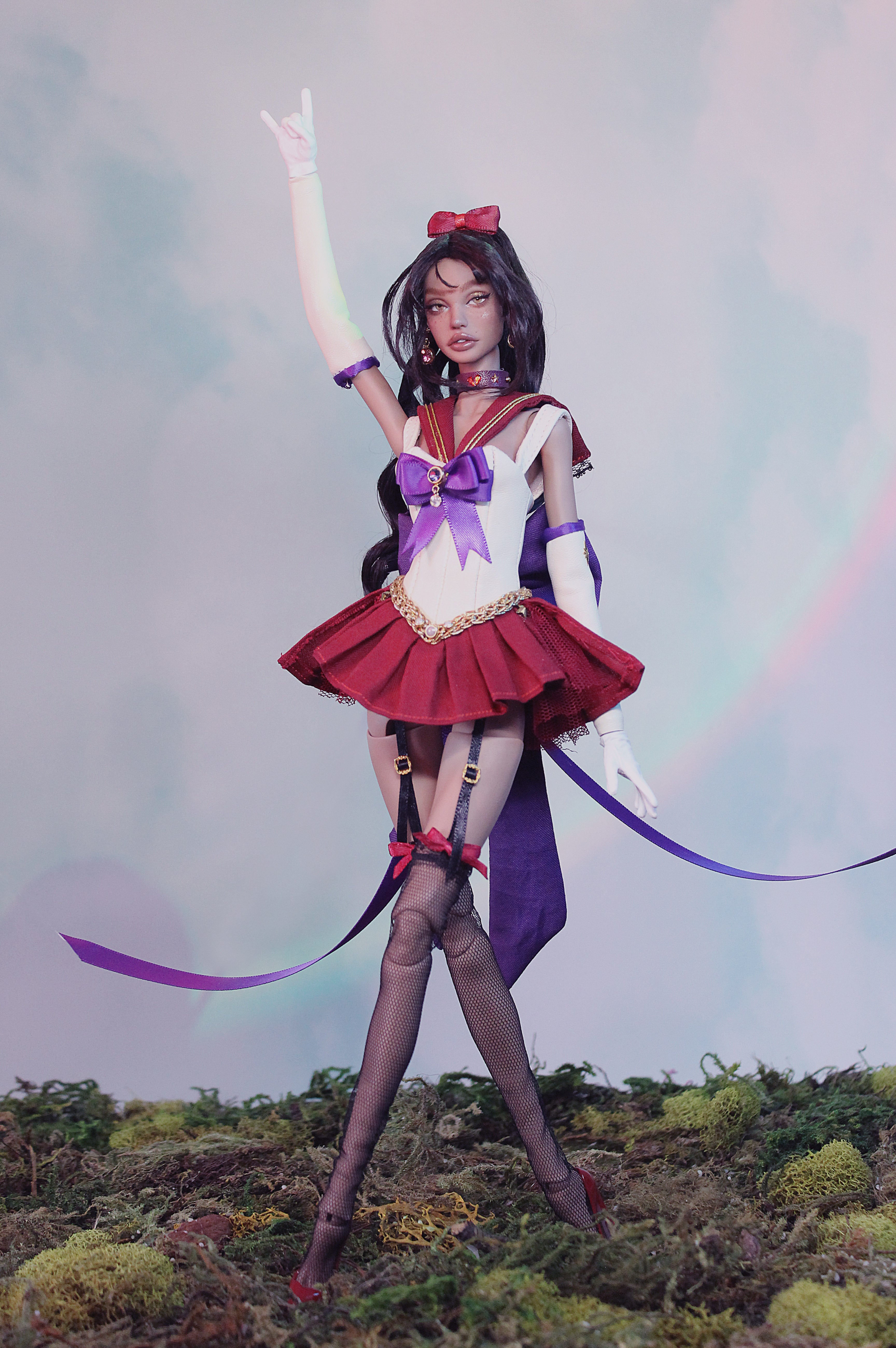 SAILOR MARS - MOLLY (Chocolate skin)