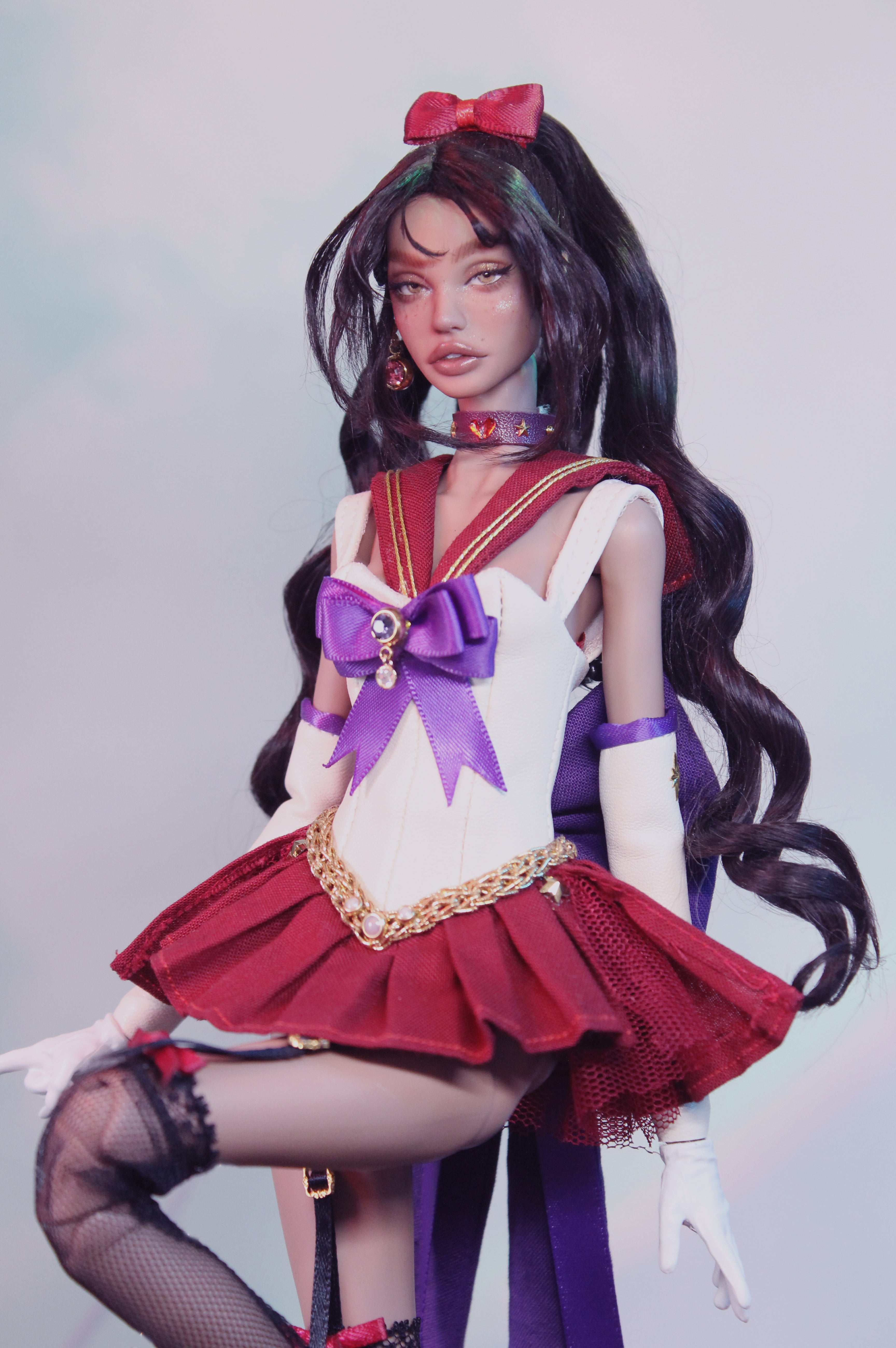 SAILOR MARS - MOLLY (Chocolate skin)