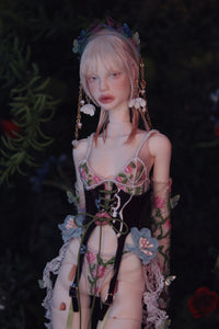 OOAK MOLLY - Albino (Pale skin - Full set)