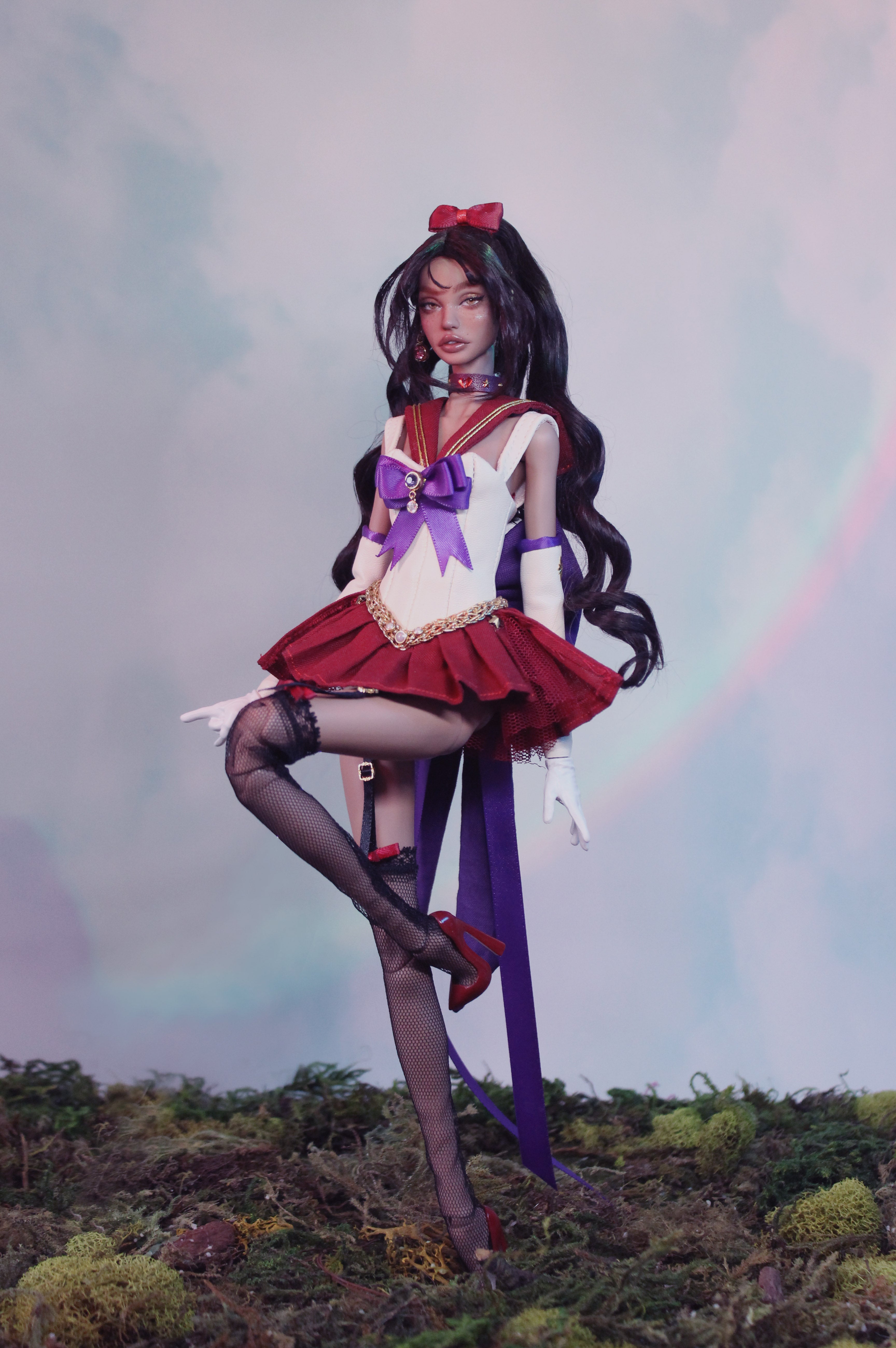 SAILOR MARS - MOLLY (Chocolate skin)