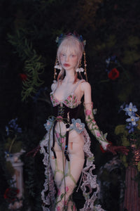 OOAK MOLLY - Albino (Pale skin - Full set)