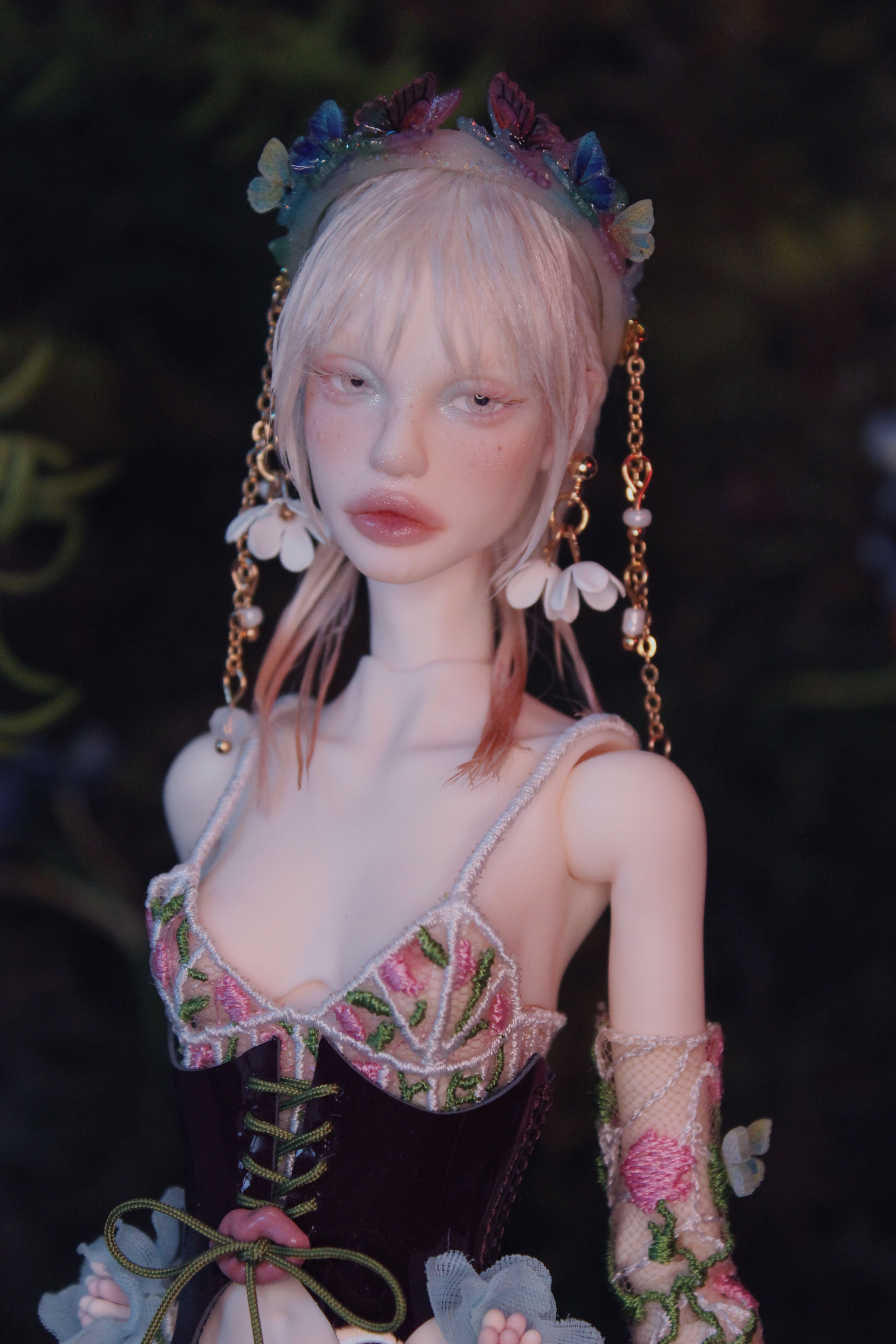 OOAK MOLLY - Albino (Pale skin - Full set)