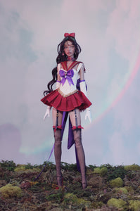 SAILOR MARS - MOLLY (Chocolate skin)