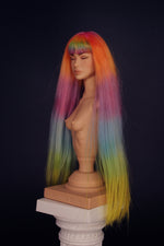 Load image into Gallery viewer, JD&#39;s Wig- Rainbow Bang
