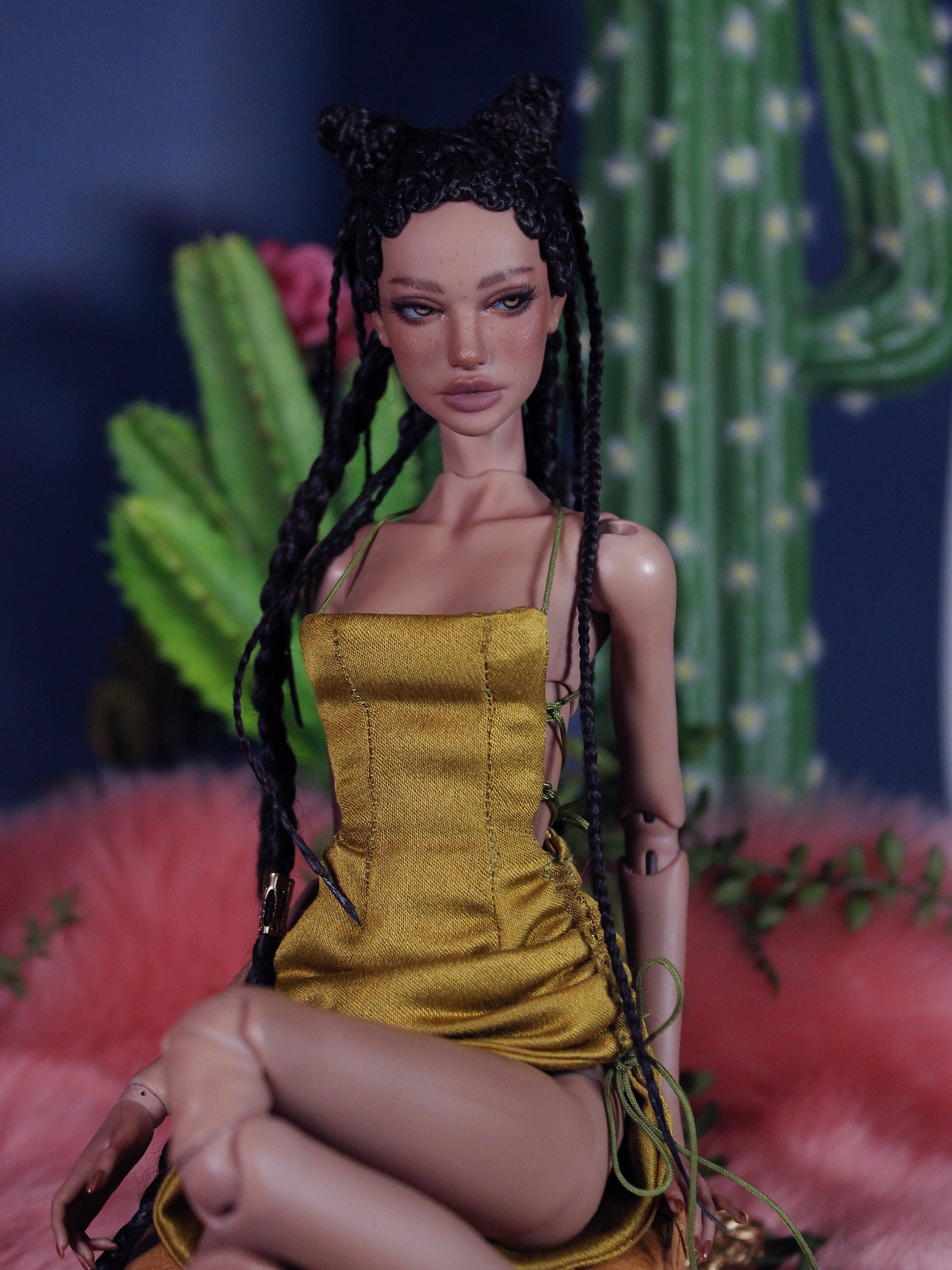 AMBER | Nude doll with face up