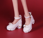 Load image into Gallery viewer, JD Dolly Shoes with Pearls (2 colors)

