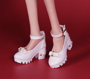 JD Dolly Shoes with Pearls (2 colors)