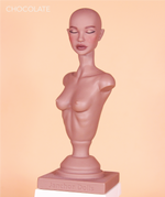 Load image into Gallery viewer, JD Mannequin Wig Stand (FACE-UP) - 4 colors
