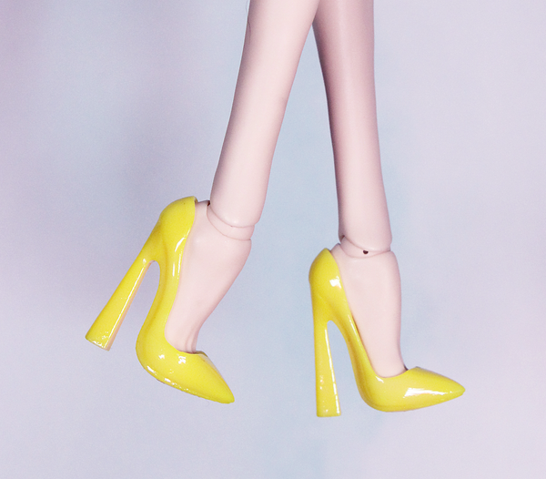 Neon sales thick heels