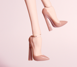 Load image into Gallery viewer, JD Basic Point Pumps - Thick Heel (5 colors)
